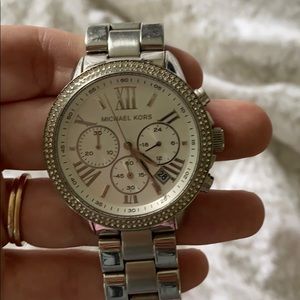 Michael Kors silver watch
